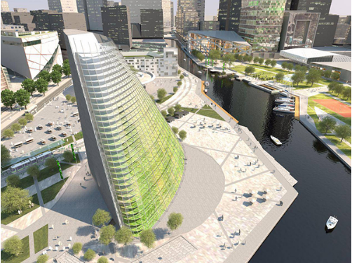 借力LED，瑞(rui)典16層高“植物大廈”年産量估達55